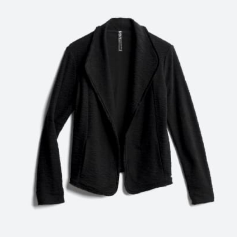Andrew Marc Performance Becket Knit Jacket. Black size Small
